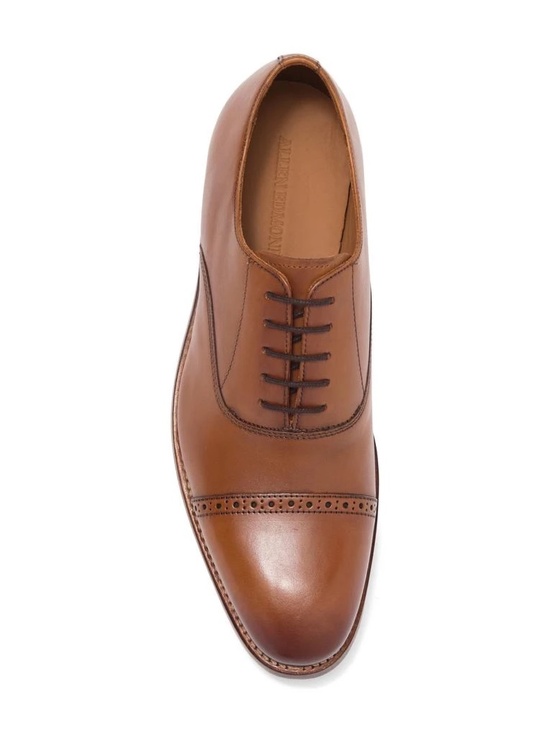 Allen Edmonds Men\'s Brady Cap Toe Oxford Shoes Walnut Sz 8 main image 6